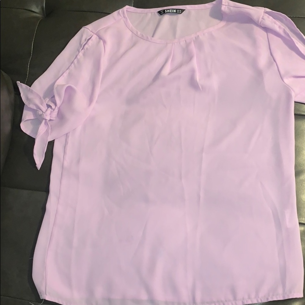 Light purple blouse